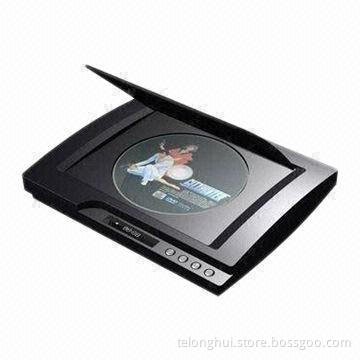 Mini DVD Player, Handy and Portable Design, with USB, LED, 2.0CH and Top Open Cover
